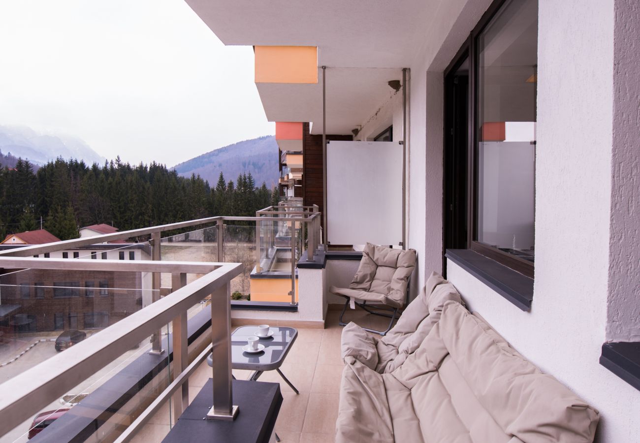 Apartment in Sinaia - Castle Suite art design- mountain view and private parking
