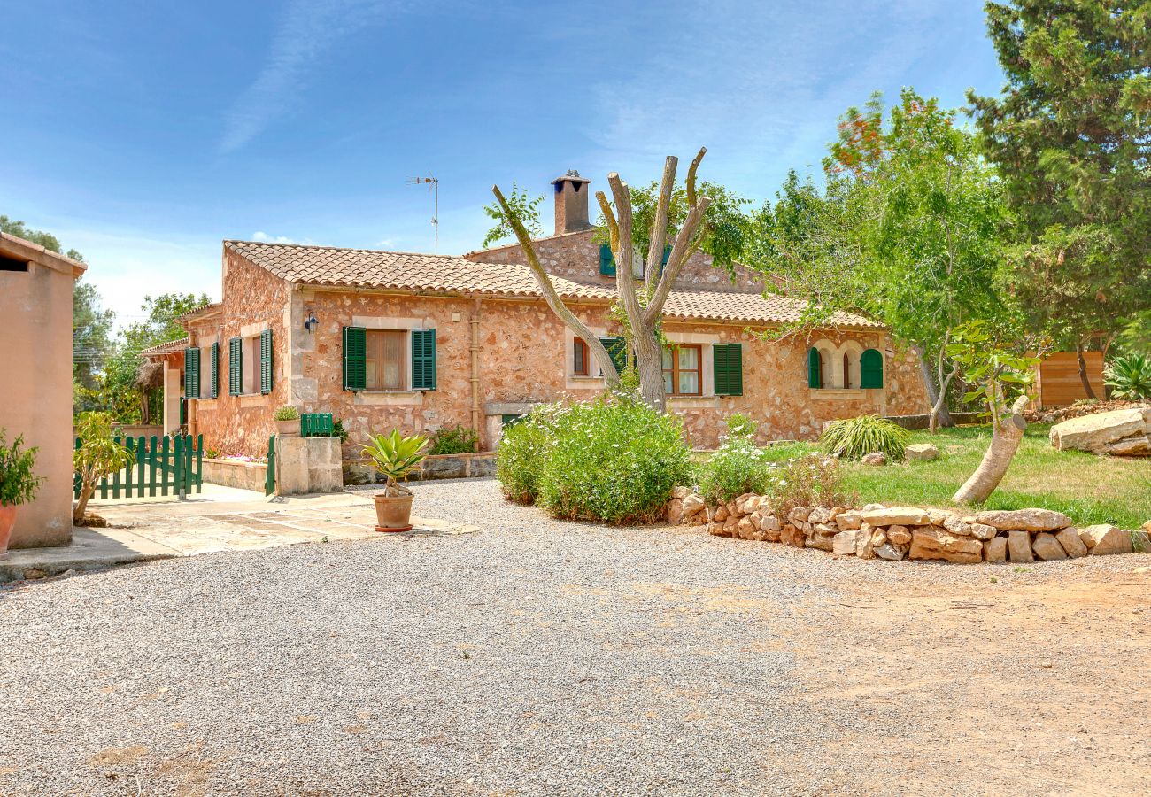 Facade Villa holiday rental Manacor Mallorca