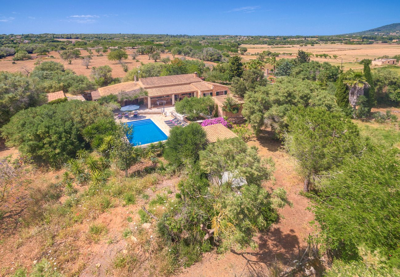 villa pool holiday rental Manacor Majorca