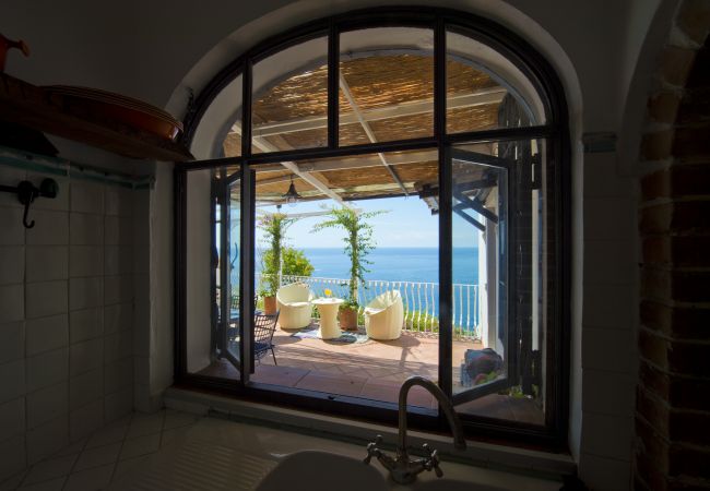 House in Praiano - Casa Sunset - Panoramic terrace overlooking Positano and Capri House in Praiano - Casa Sunset - Panoramic terrace overlooking Positano and Capri