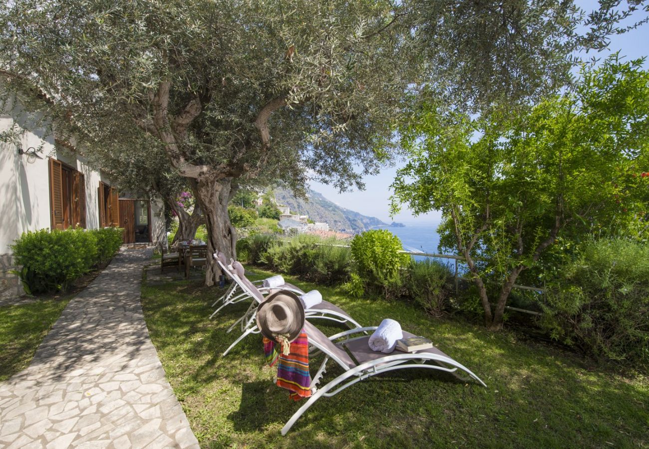 House in Praiano - Villa San Giovanni - Breathtaking garden and terrace Sea View