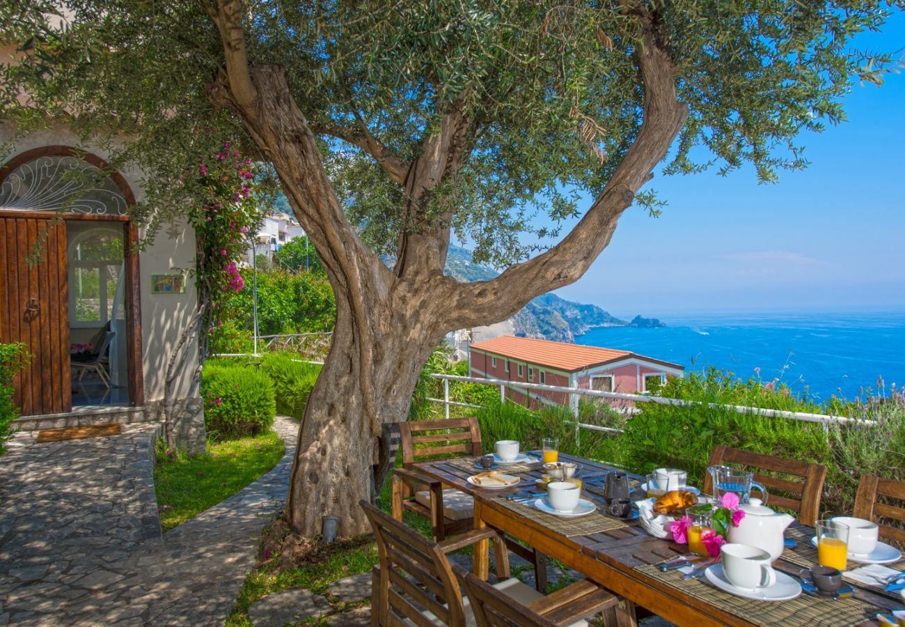 House in Praiano - Villa San Giovanni - Breathtaking garden and terrace Sea View