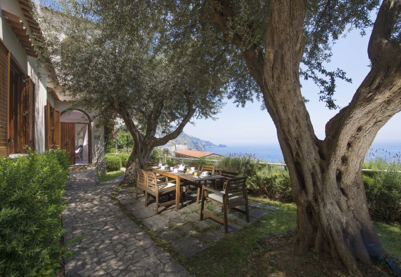 House in Praiano - Villa San Giovanni - Breathtaking garden and terrace Sea View