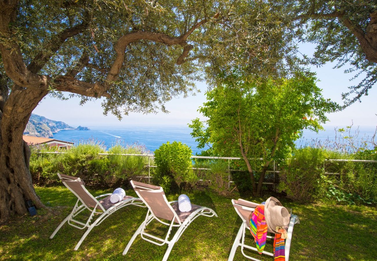 House in Praiano - Villa San Giovanni - Breathtaking garden and terrace Sea View