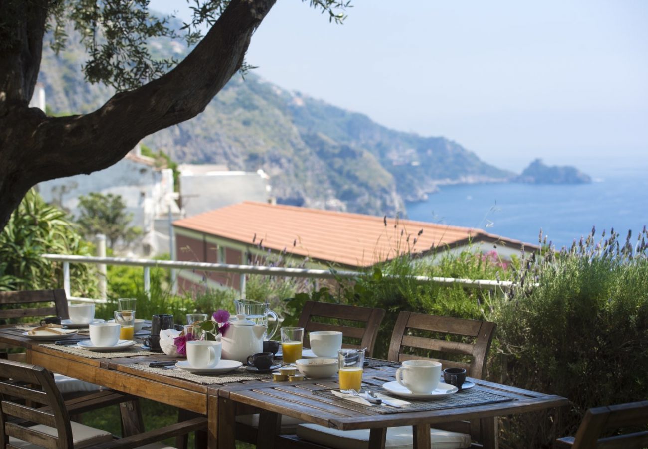 House in Praiano - Villa San Giovanni - Breathtaking garden and terrace Sea View