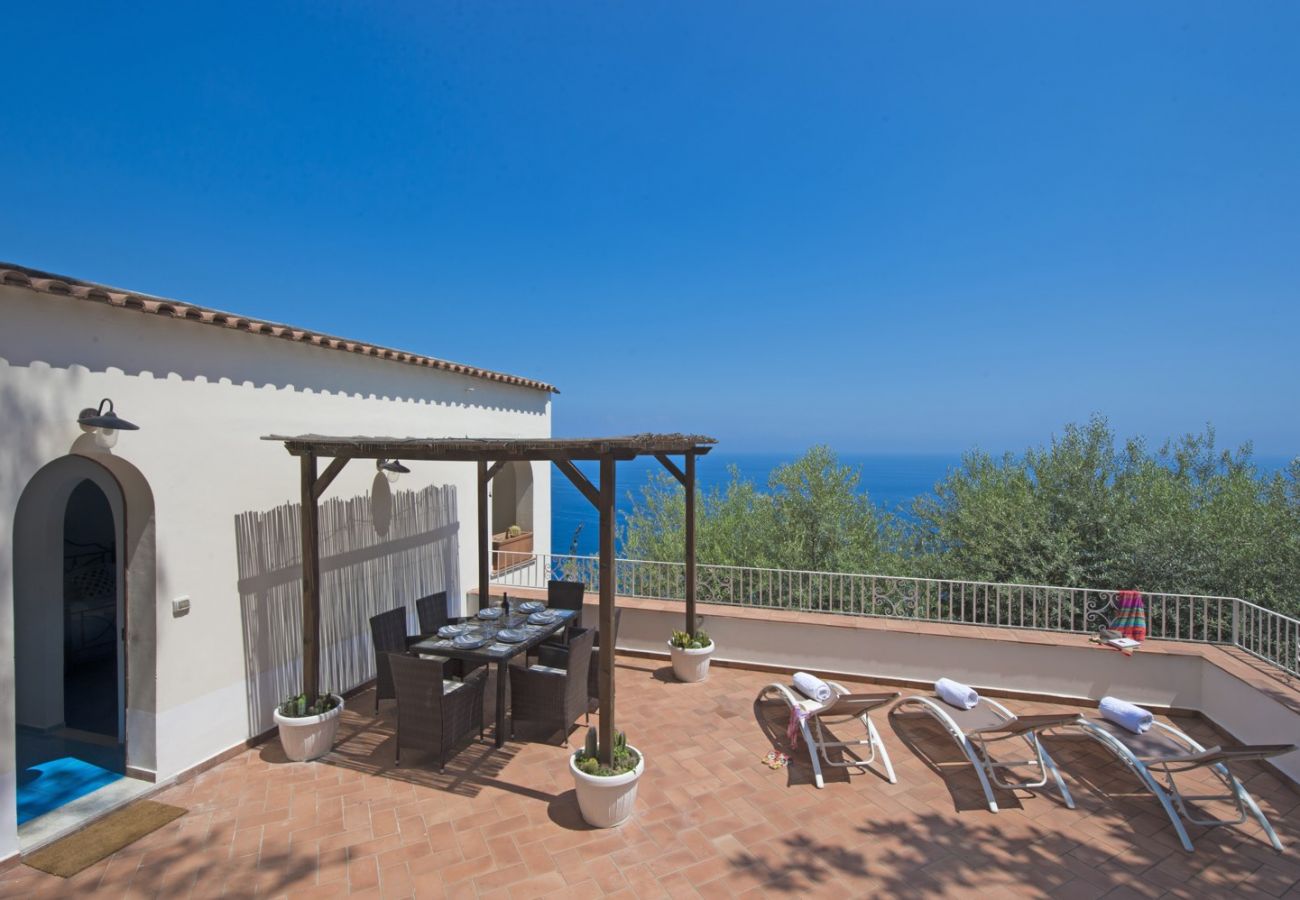 House in Praiano - Villa San Giovanni - Breathtaking garden and terrace Sea View