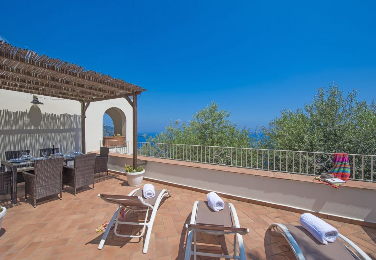 House in Praiano - Villa San Giovanni - Breathtaking garden and terrace Sea View