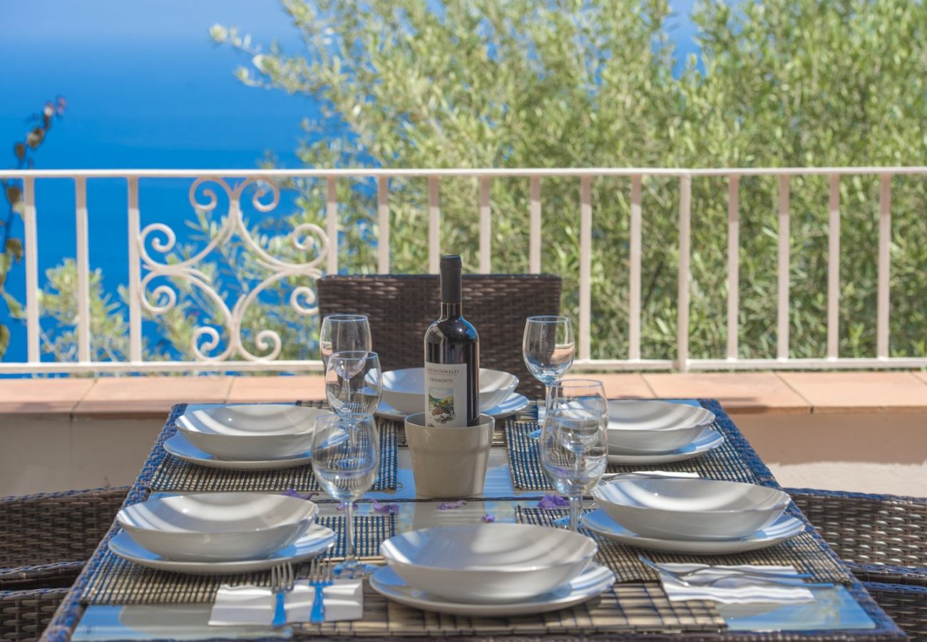 House in Praiano - Villa San Giovanni - Breathtaking garden and terrace Sea View