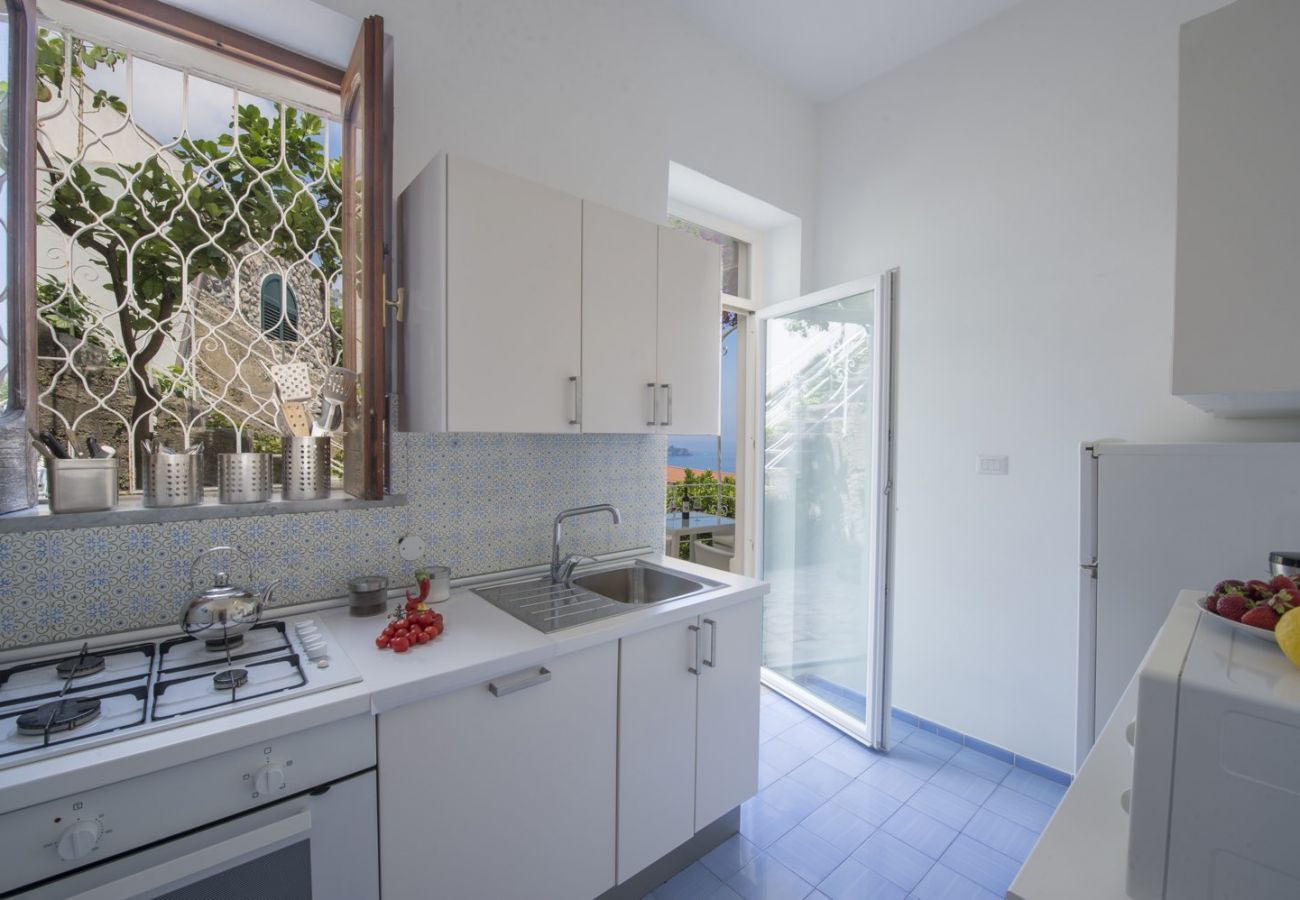 House in Praiano - Villa San Giovanni - Breathtaking garden and terrace Sea View