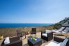 Villa in Praiano - Villa Panorama - Garden overlooking the sea and Sauna