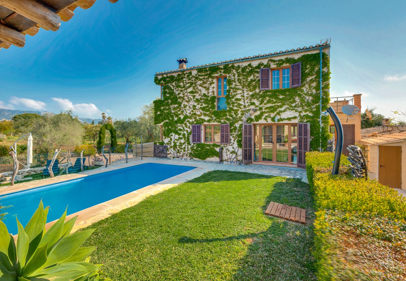 Pool Holiday villa Selva Majorca