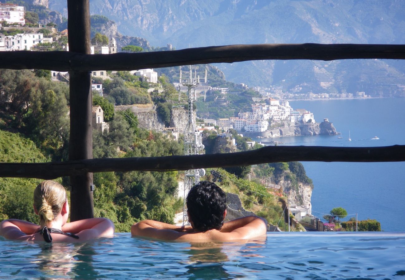 Villa in Amalfi - Villa Alba di Amalfi - With infinity pool and sea