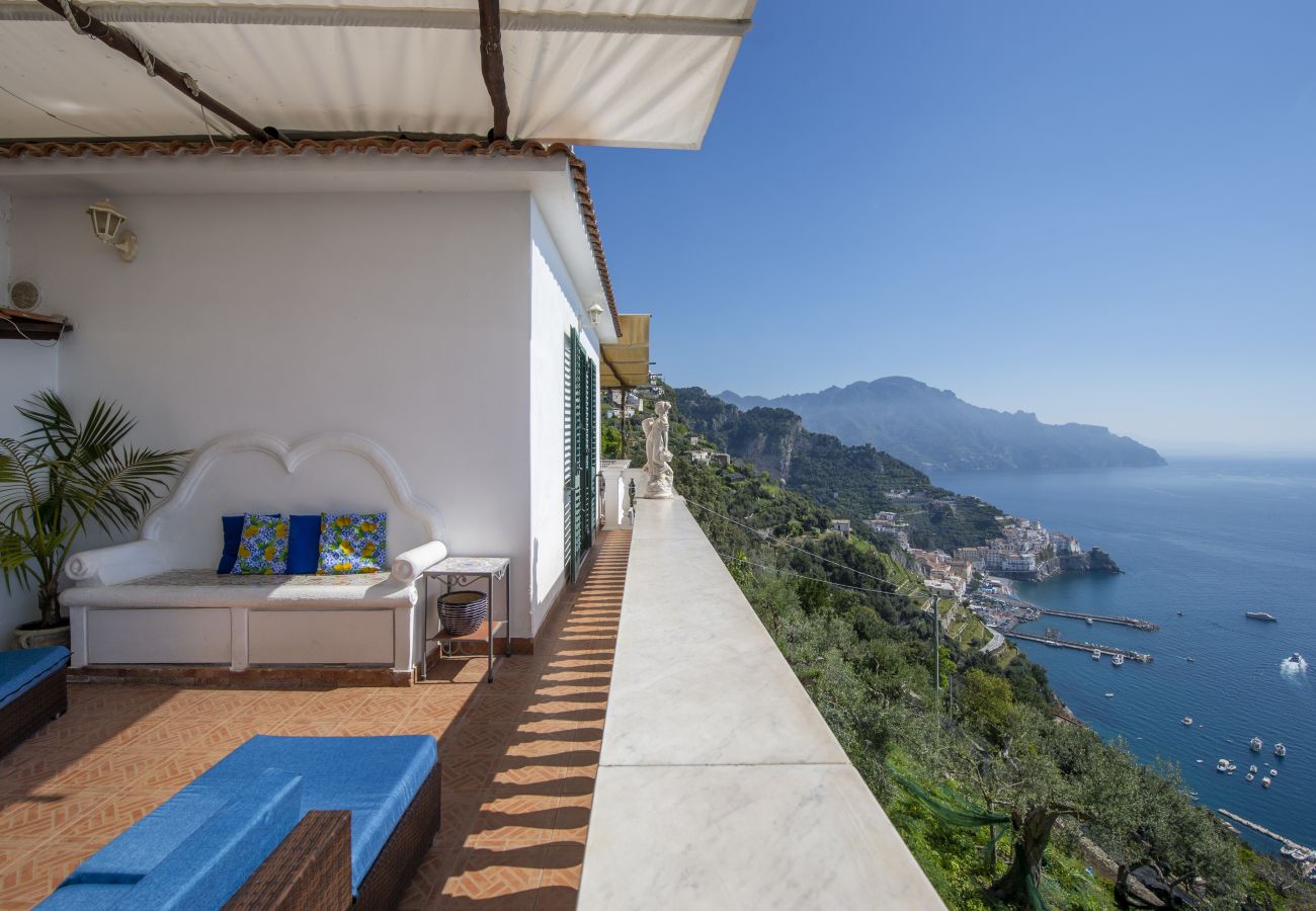 Villa in Pogerola - Villa Gioiello - Sea view pool with chromotherapy