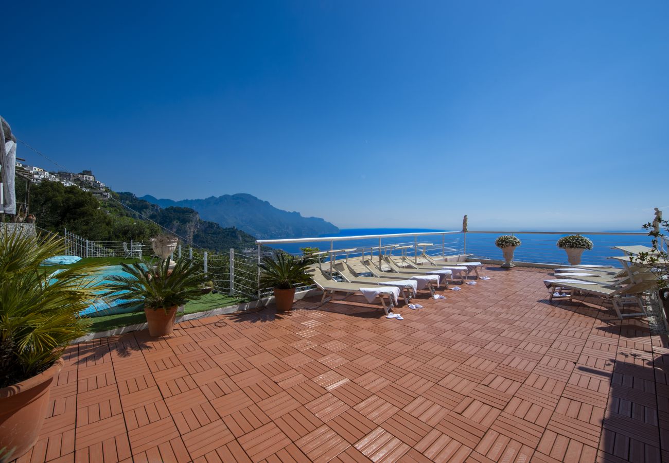 Villa in Pogerola - Villa Gioiello - Sea view pool with chromotherapy