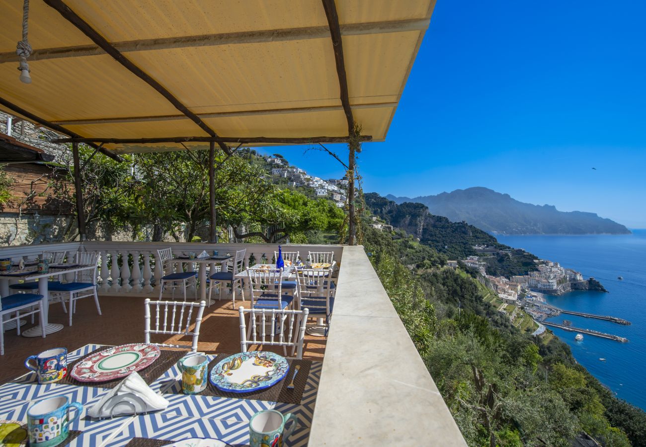 Villa in Pogerola - Villa Gioiello - Sea view pool with chromotherapy