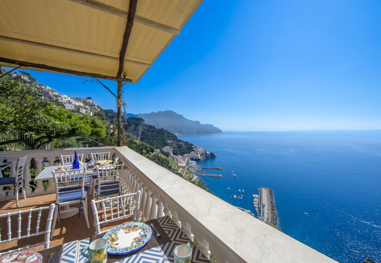 Villa in Pogerola - Villa Gioiello - Sea view pool with chromotherapy