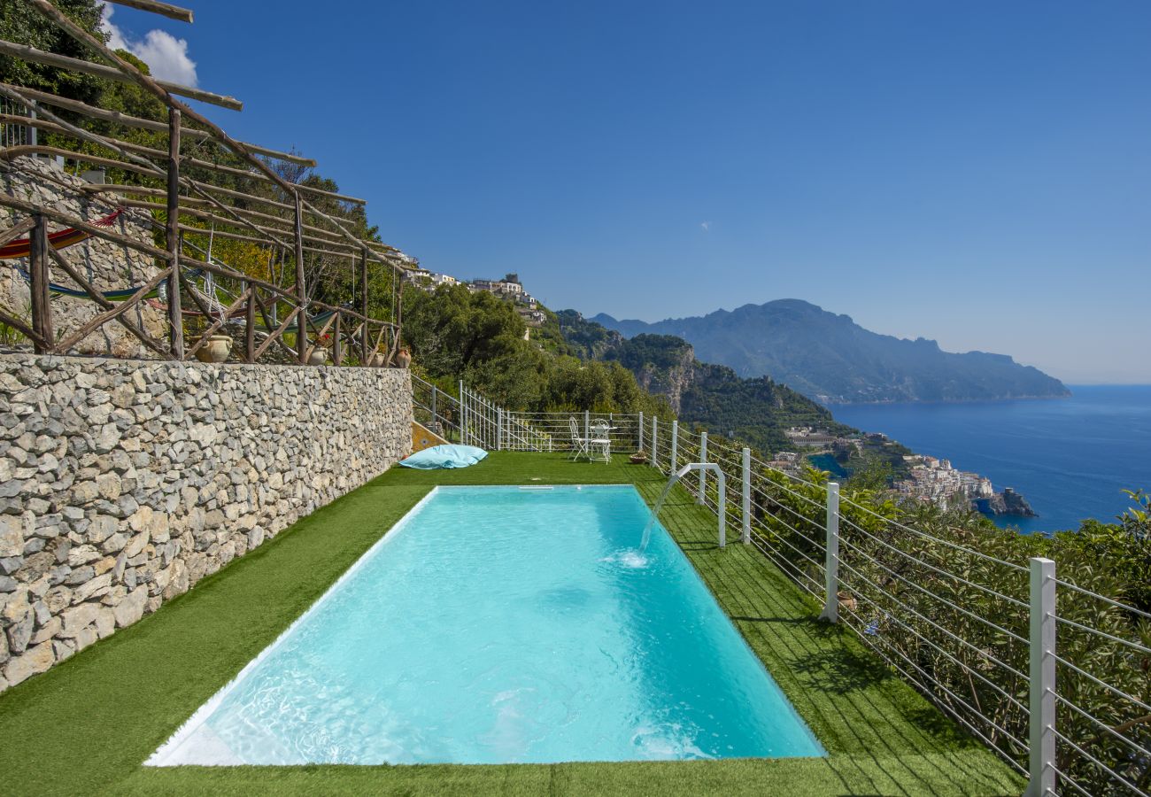 Villa in Pogerola - Villa Gioiello - Sea view pool with chromotherapy