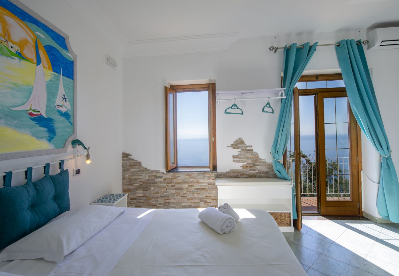 Villa in Pogerola - Villa Gioiello - Sea view pool with chromotherapy