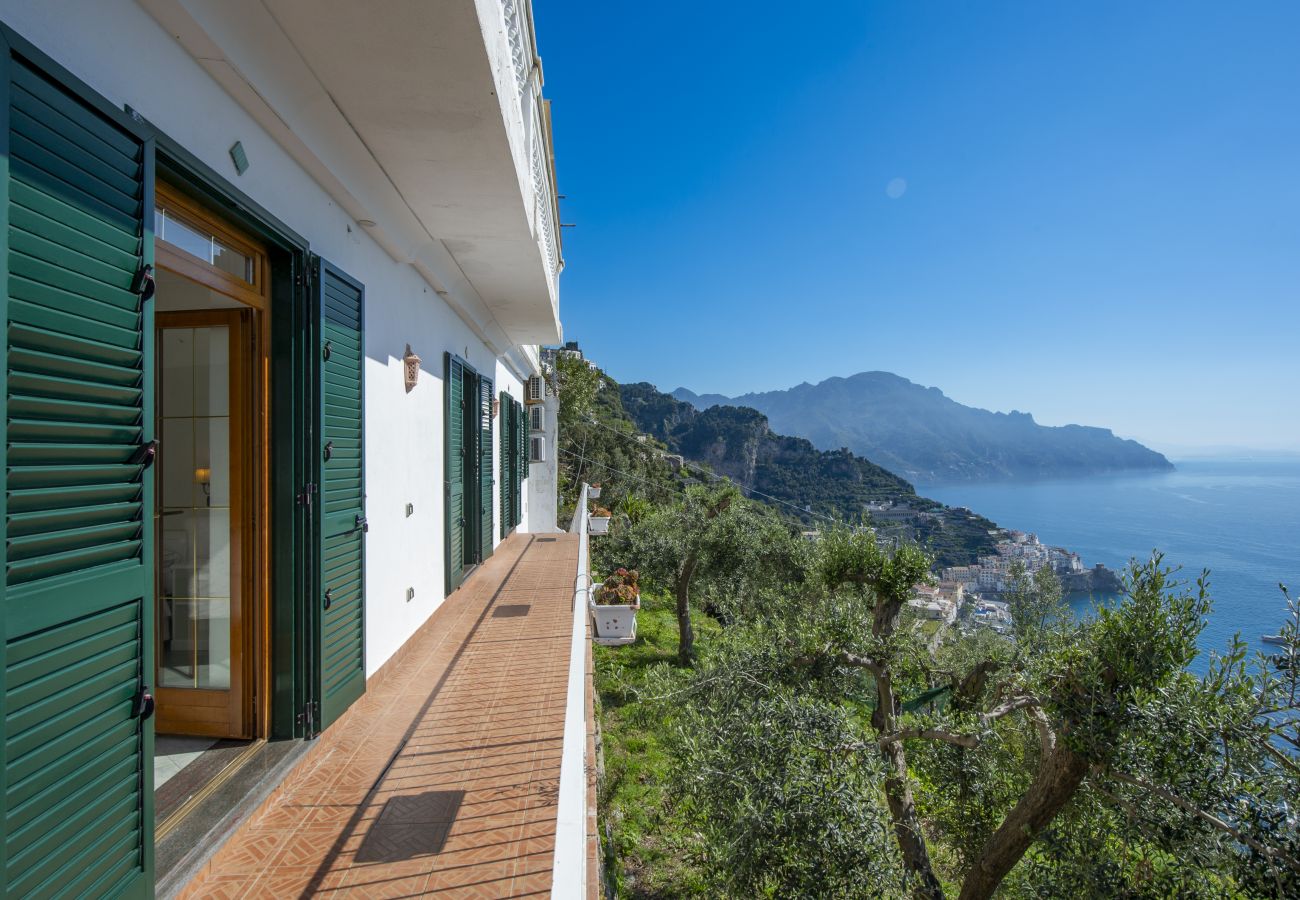 Villa in Pogerola - Villa Gioiello - Sea view pool with chromotherapy