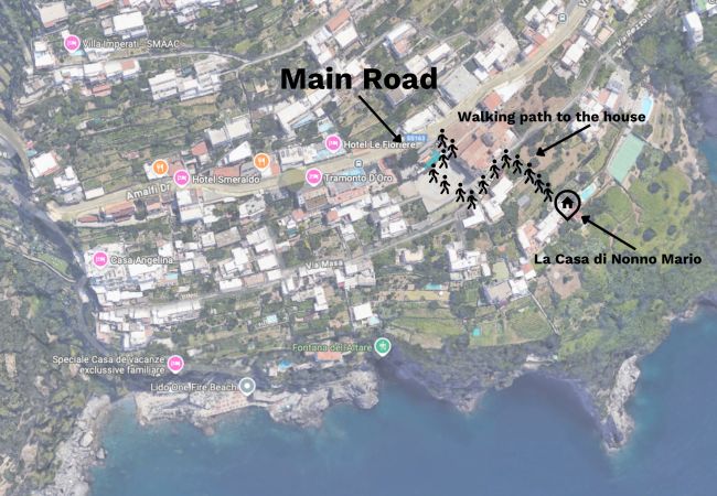 House in Praiano - Casa di Nonno Mario - Capri Sunset Views House in Praiano - Casa di Nonno Mario - Capri Sunset Views