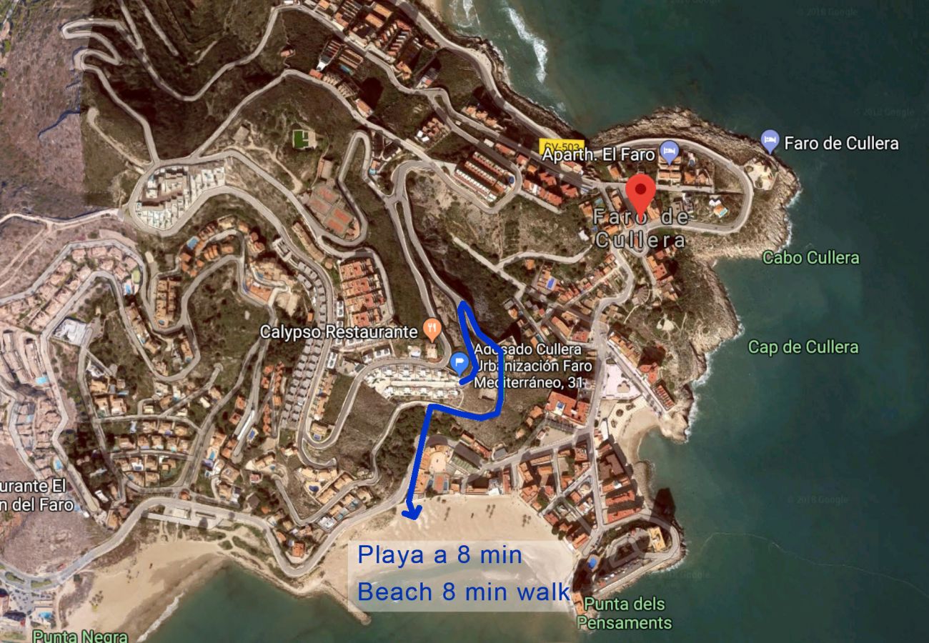 Chalet in Cullera - Villa by the sea with private pool