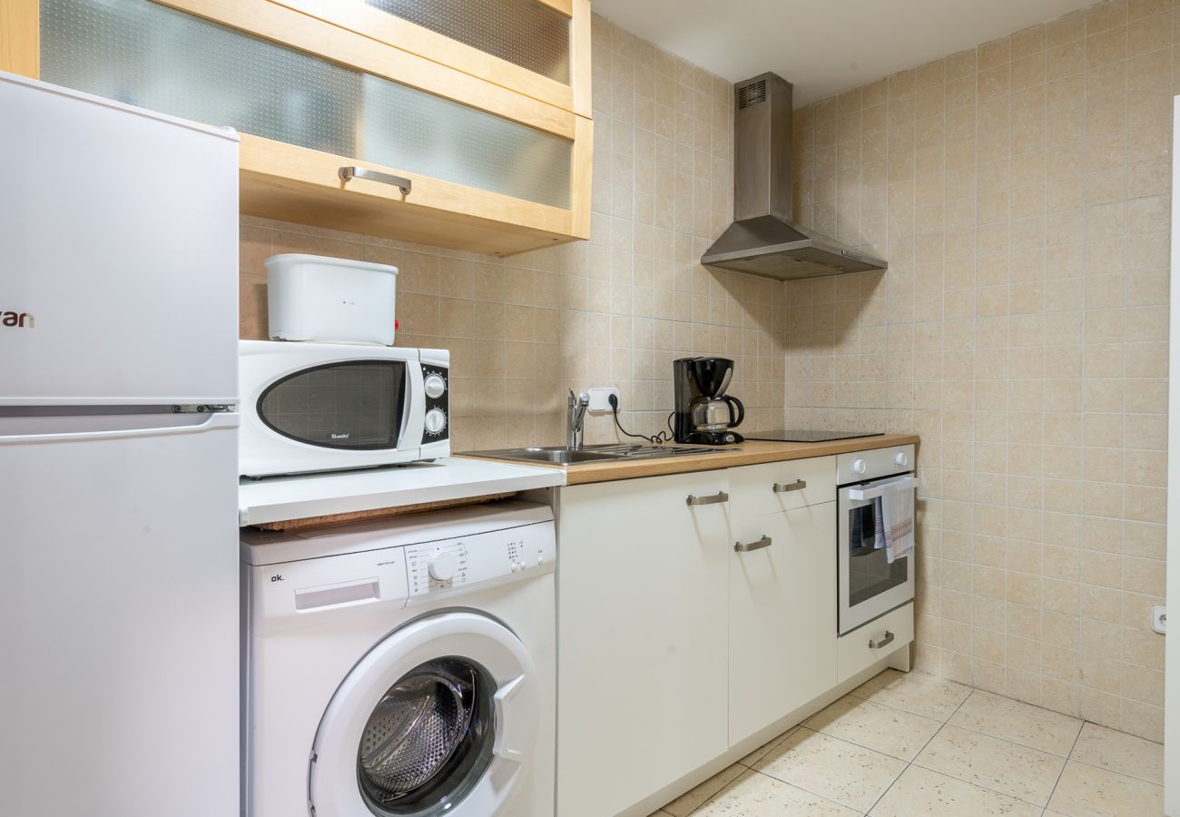 Equipped kitchen of Palma holiday apartment