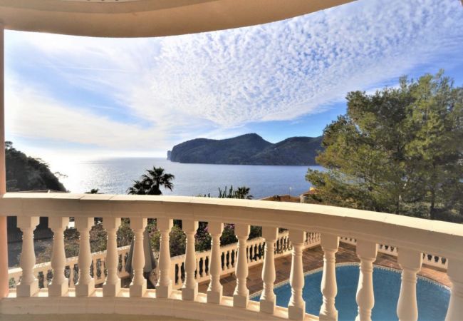 Villa Mallorca rent pool sea views