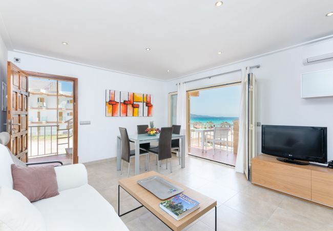 Apartment in Puerto de Alcudia - YourHouse Voramar 1C, beach apartment for 4 people