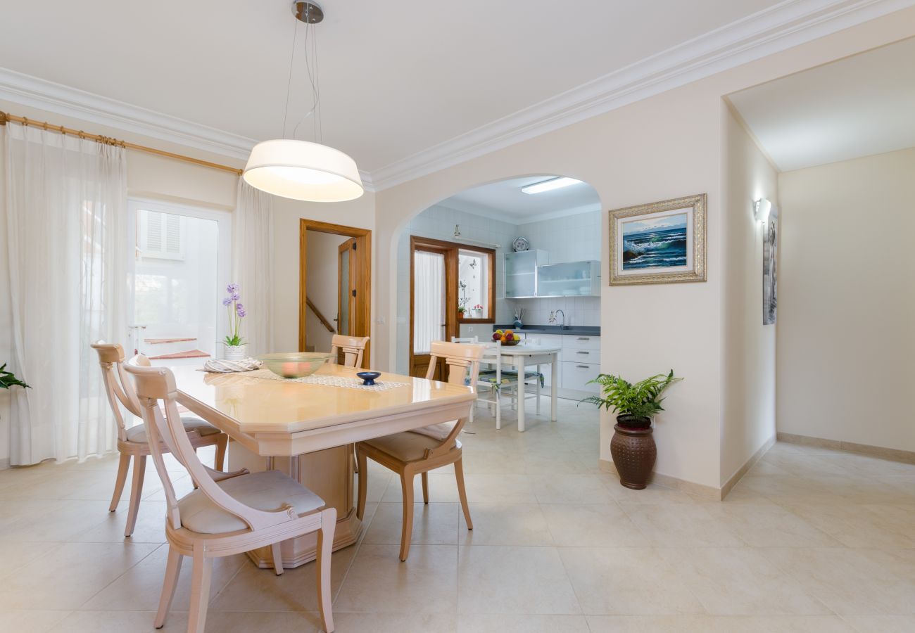 House in Can Picafort - YourHouse Casa Rafael, spacious vacation house with big terrace