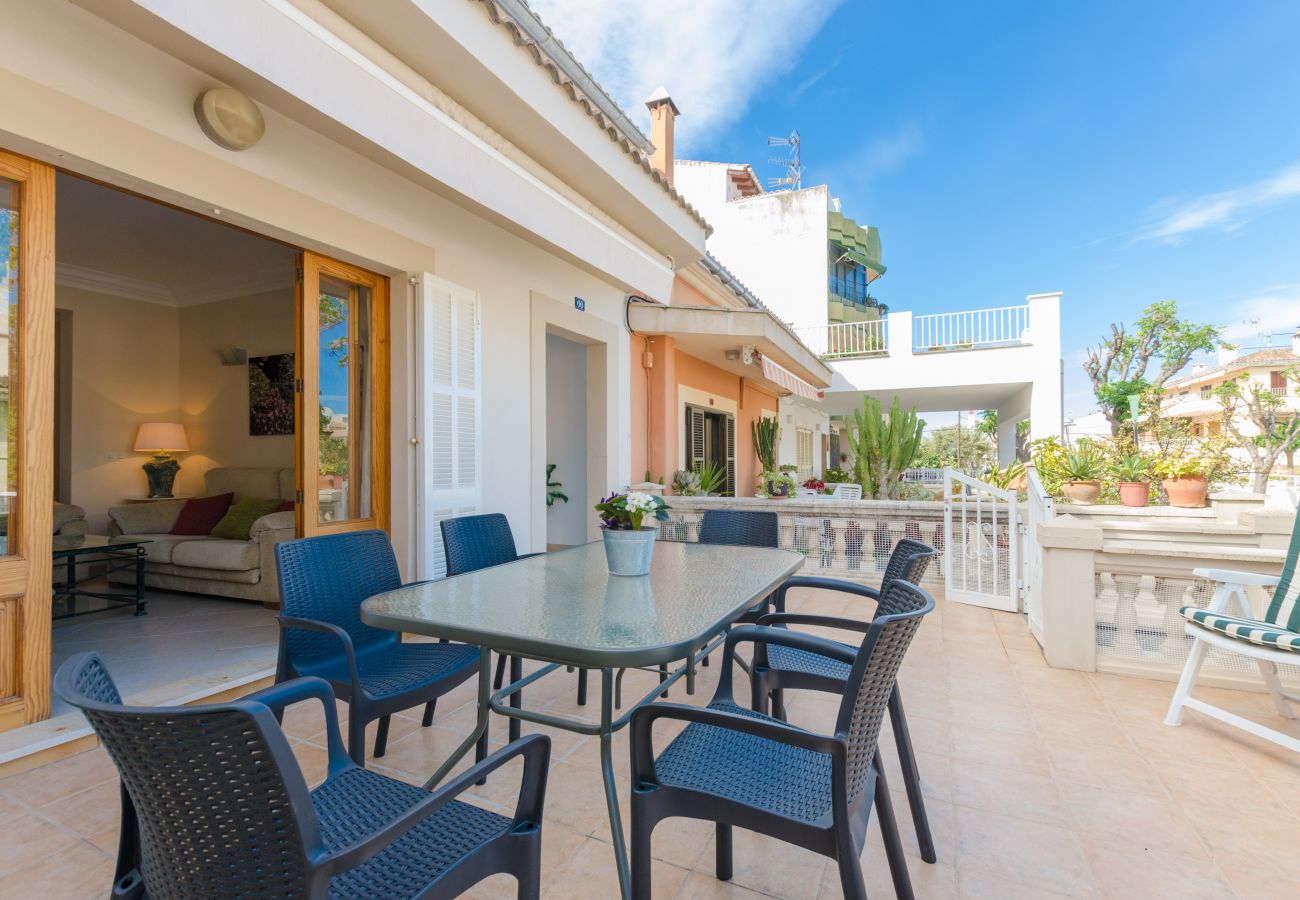 House in Can Picafort - YourHouse Casa Rafael, spacious vacation house with big terrace