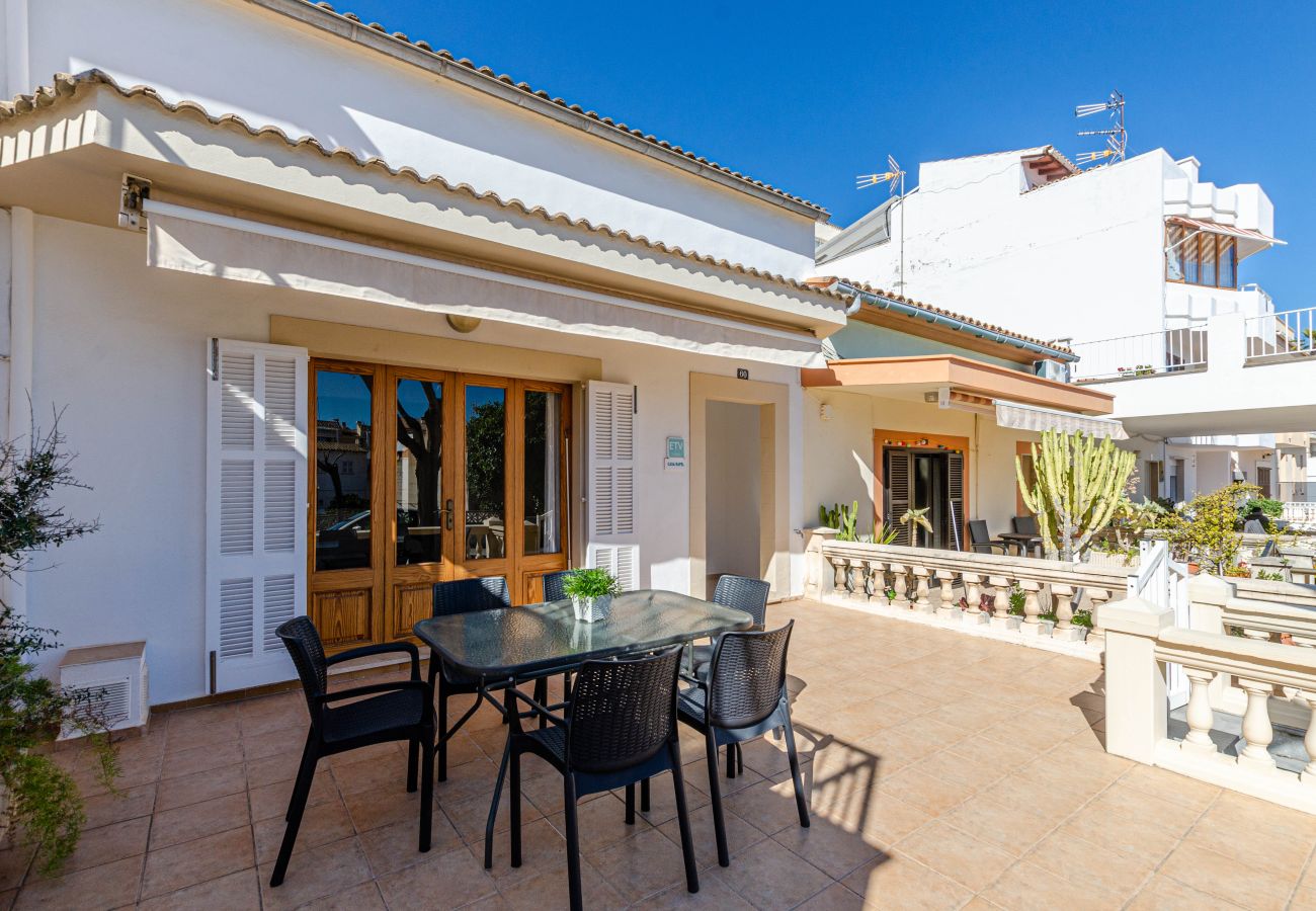 House in Can Picafort - YourHouse Casa Rafael, spacious vacation house with big terrace