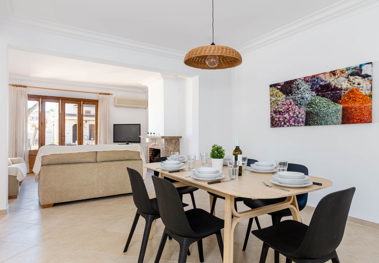 House in Can Picafort - YourHouse Casa Rafael, spacious vacation house with big terrace