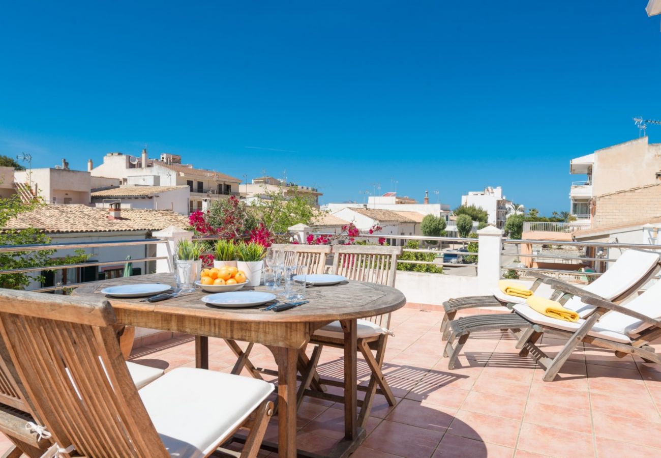 Apartment in Can Picafort - YourHouse Ca Na Ferrera, beach apartment in Can Picafort
