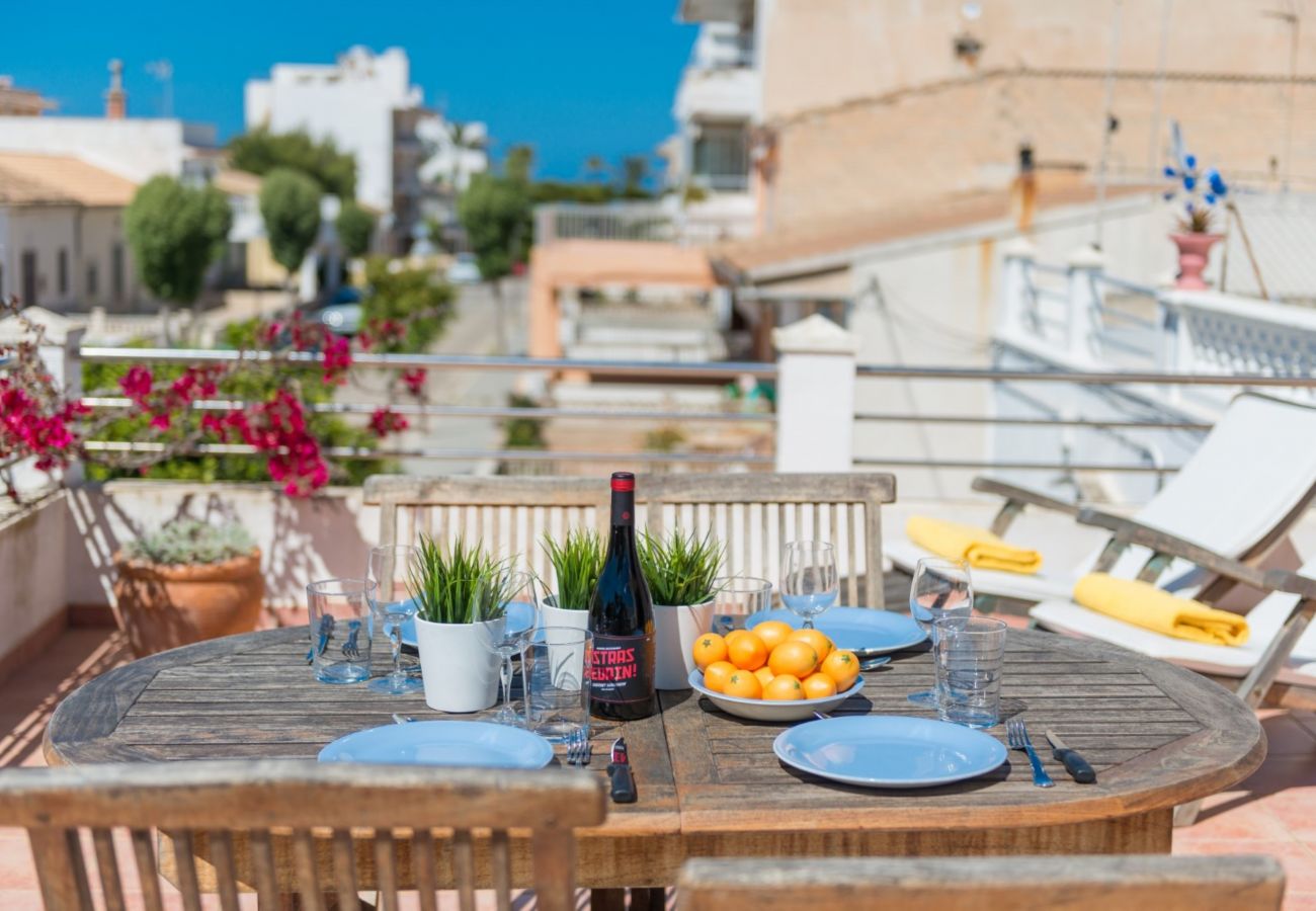 Apartment in Can Picafort - YourHouse Ca Na Ferrera, beach apartment in Can Picafort