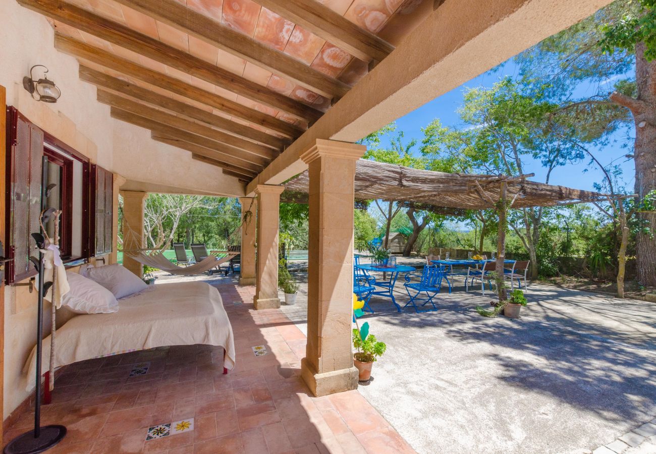 House in Petra - YourHouse Sa Cova, quiet finca surrounded by nature