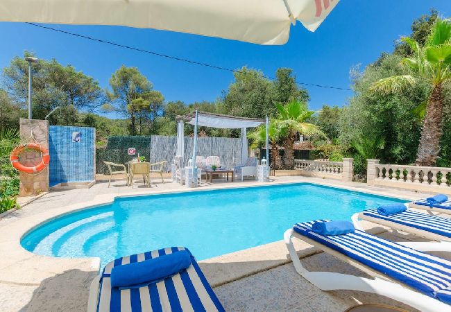 House in Sa Pobla - YourHouse Crestaix - finca with pool and terrace for 4 guests