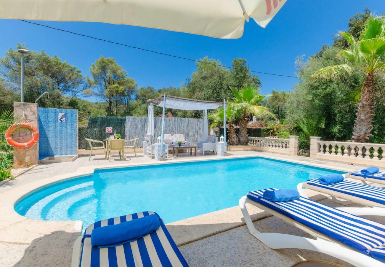 House in Sa Pobla - YourHouse Crestaix - finca with pool and terrace for 4 guests