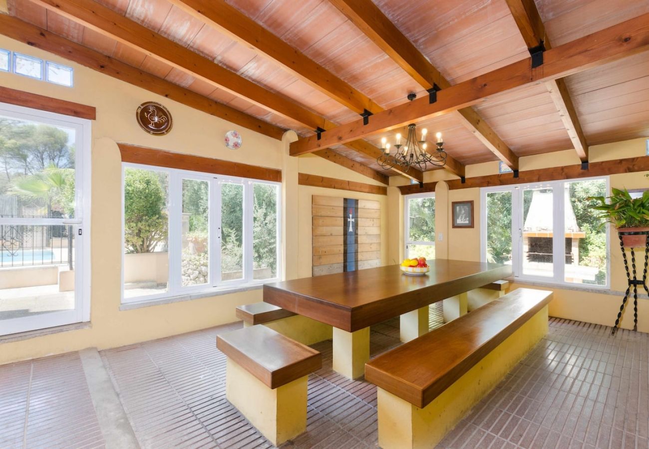 House in Sa Pobla - YourHouse Crestaix - finca with pool and terrace for 4 guests