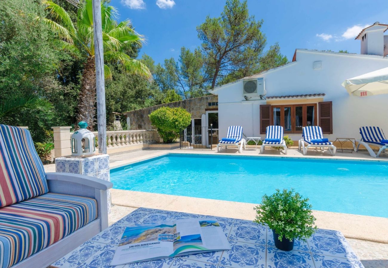 House in Sa Pobla - YourHouse Crestaix - finca with pool and terrace for 4 guests