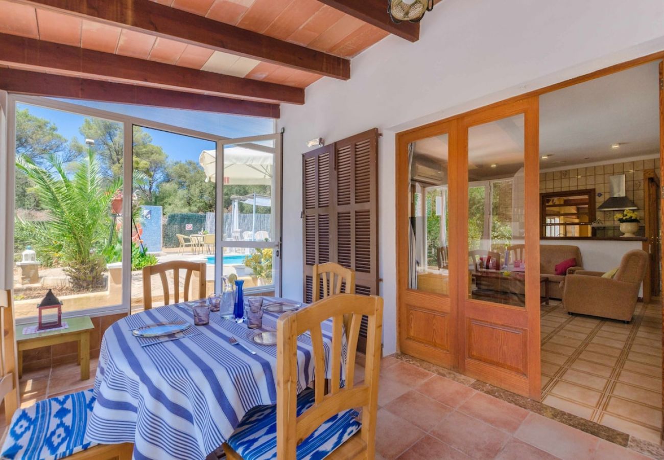 House in Sa Pobla - YourHouse Crestaix - finca with pool and terrace for 4 guests