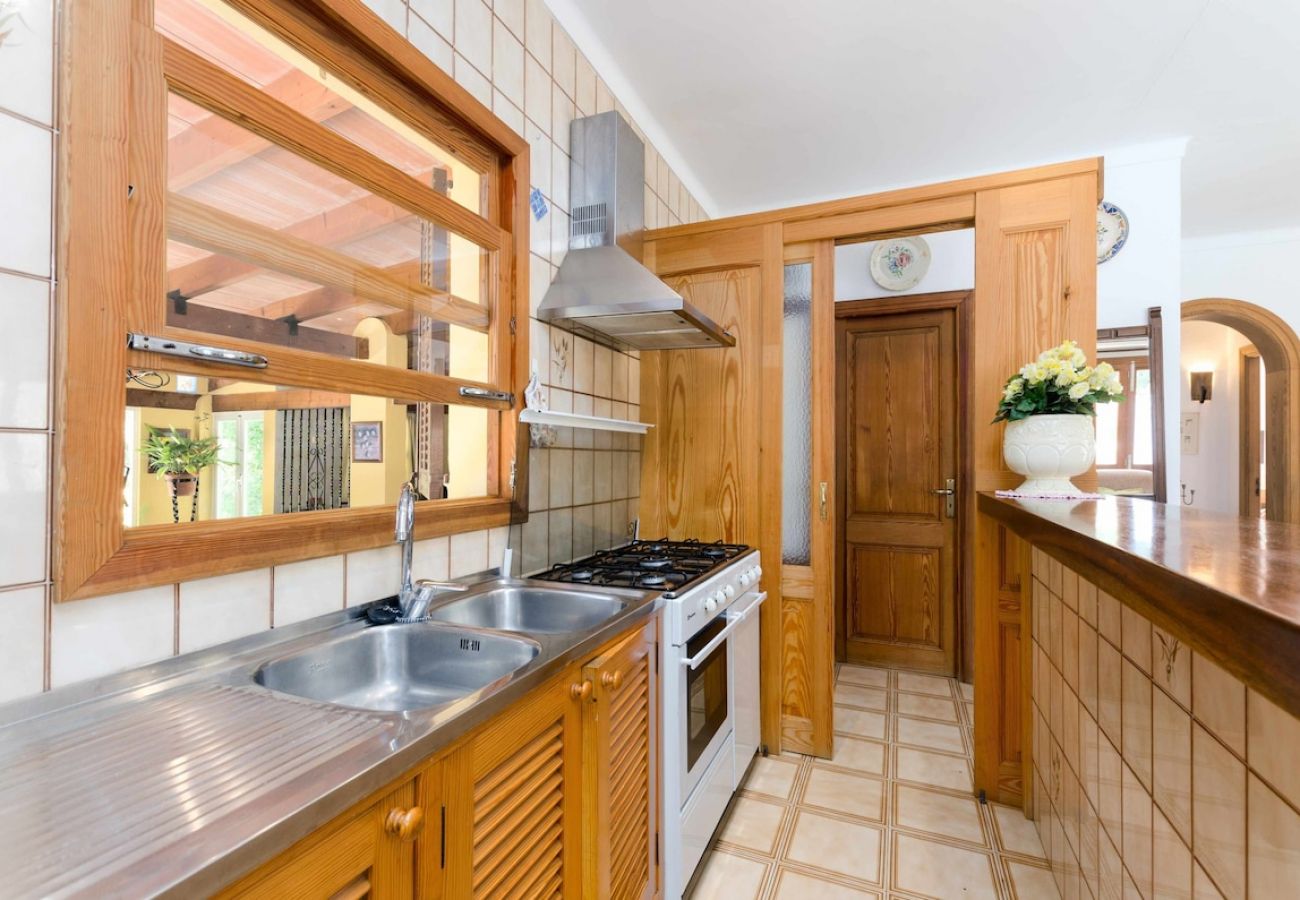 House in Sa Pobla - YourHouse Crestaix - finca with pool and terrace for 4 guests