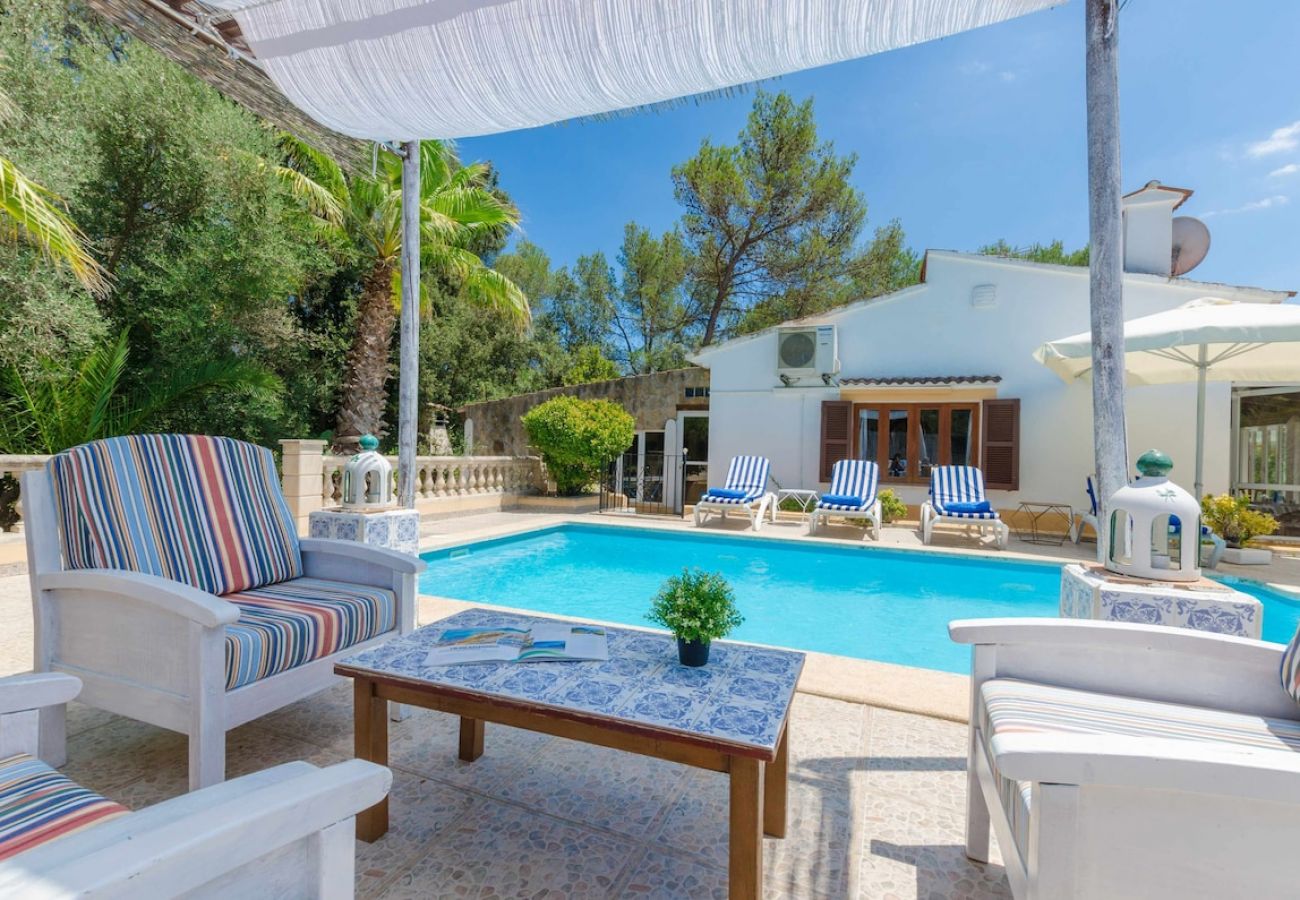 House in Sa Pobla - YourHouse Crestaix - finca with pool and terrace for 4 guests