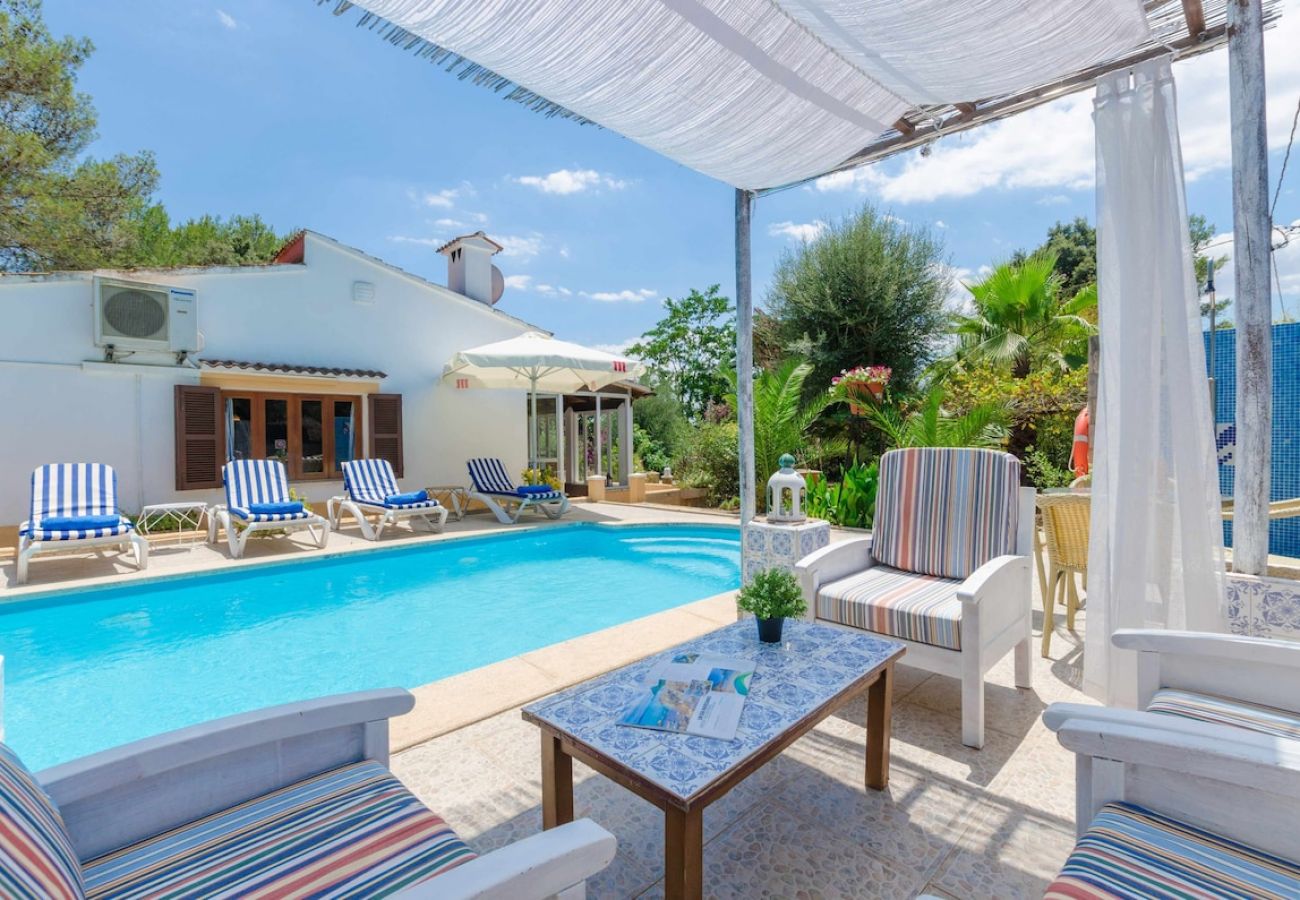 House in Sa Pobla - YourHouse Crestaix - finca with pool and terrace for 4 guests