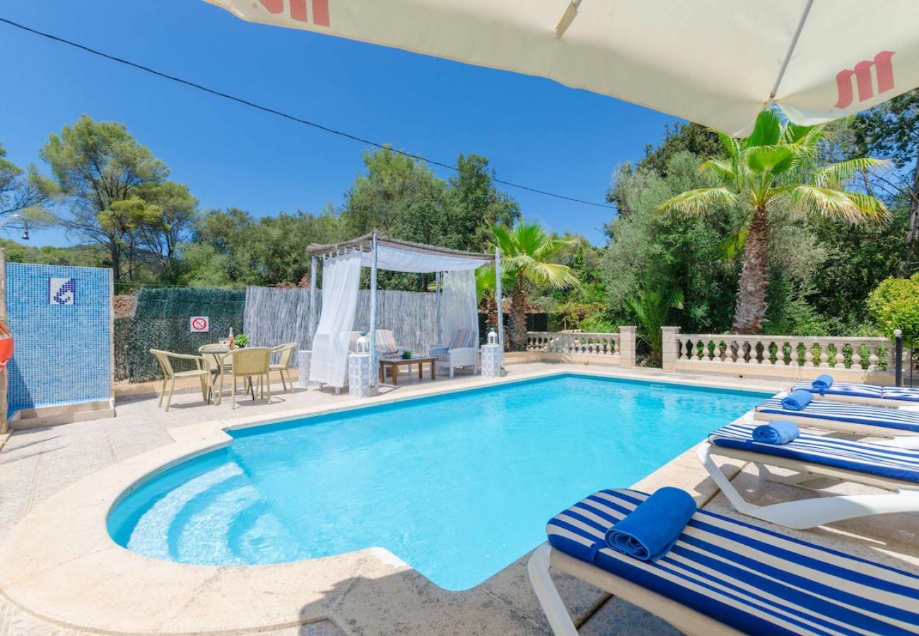 House in Sa Pobla - YourHouse Crestaix - finca with pool and terrace for 4 guests