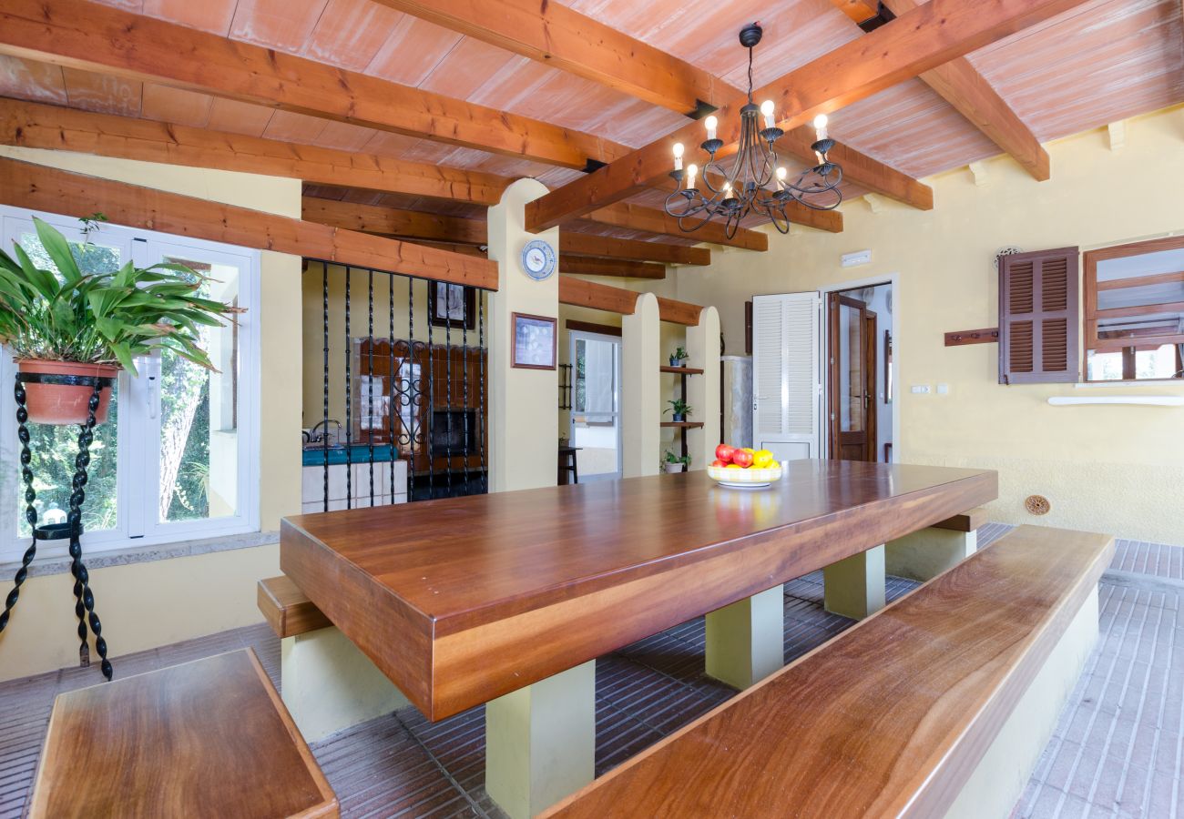 House in Sa Pobla - YourHouse Crestaix - finca with pool and terrace for 4 guests