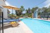 House in Sa Pobla - YourHouse Crestaix - finca with pool and terrace for 4 guests