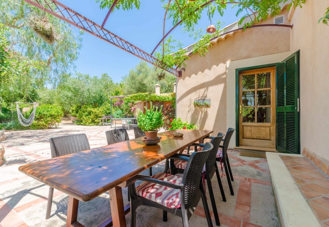 House in Sa Coma - YourHouse Es Garroveral 3, quiet and individual holidays in the Tramuntana area