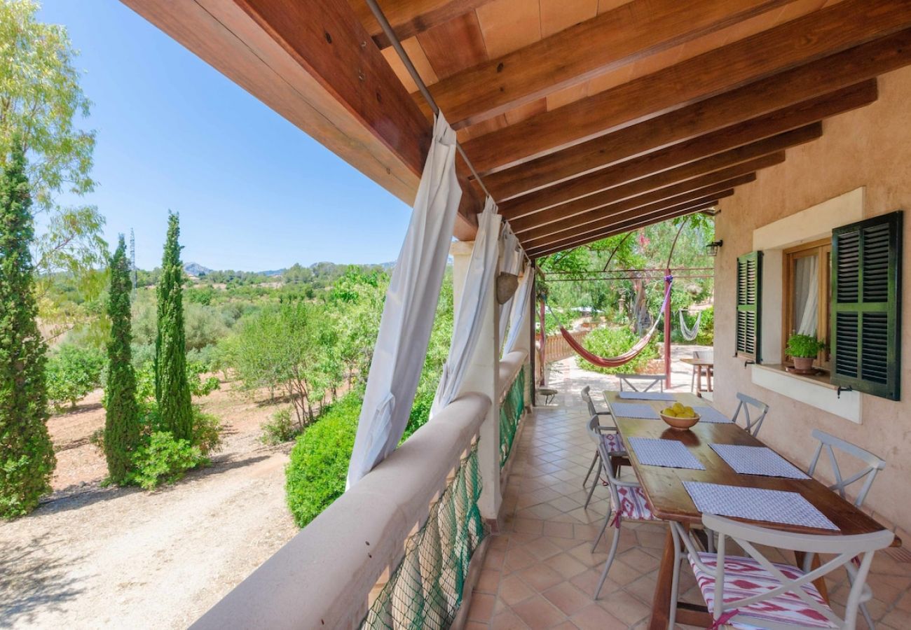 House in Sa Coma - YourHouse Es Garroveral 3, quiet and individual holidays in the Tramuntana area