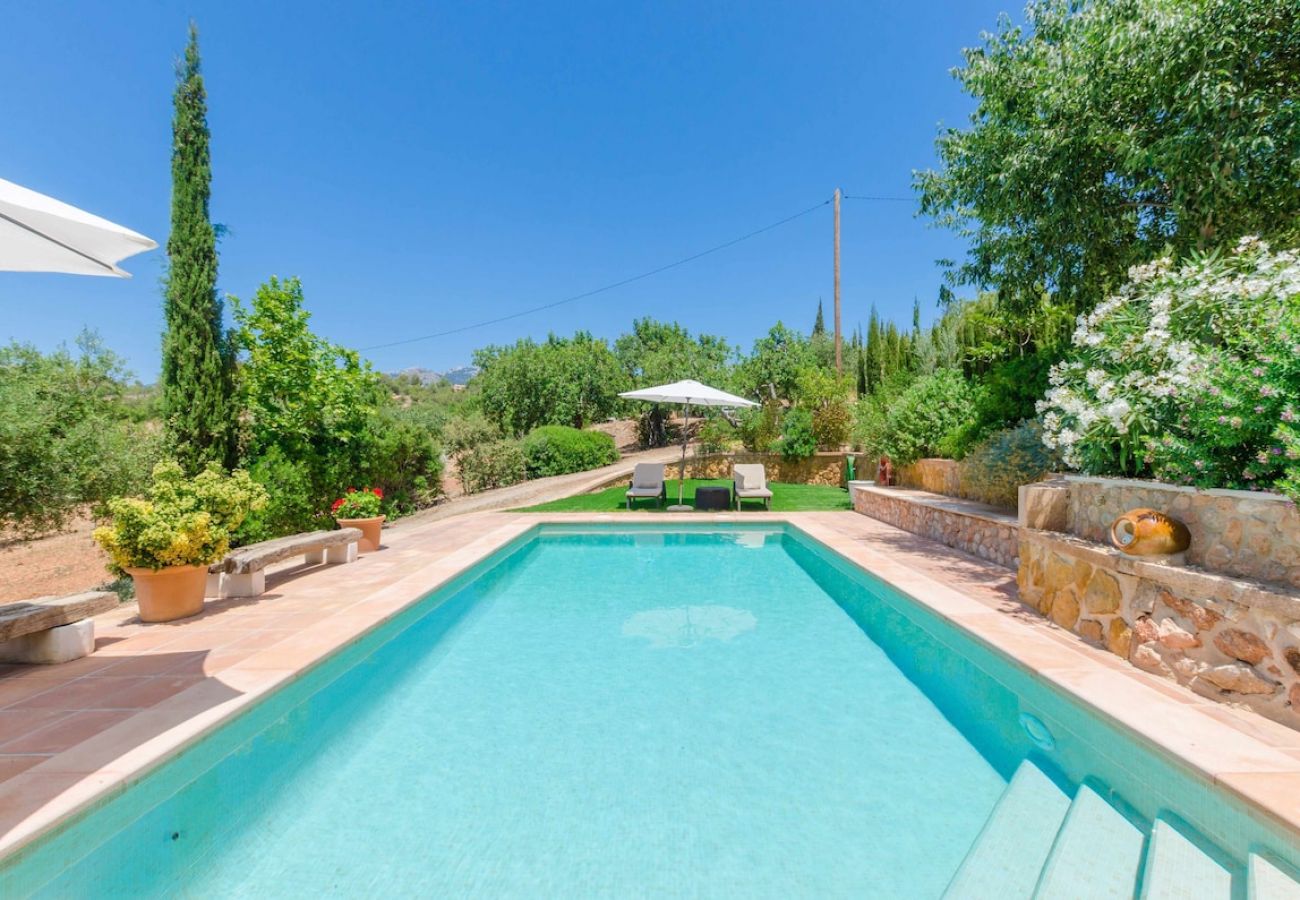 House in Sa Coma - YourHouse Es Garroveral 3, quiet and individual holidays in the Tramuntana area