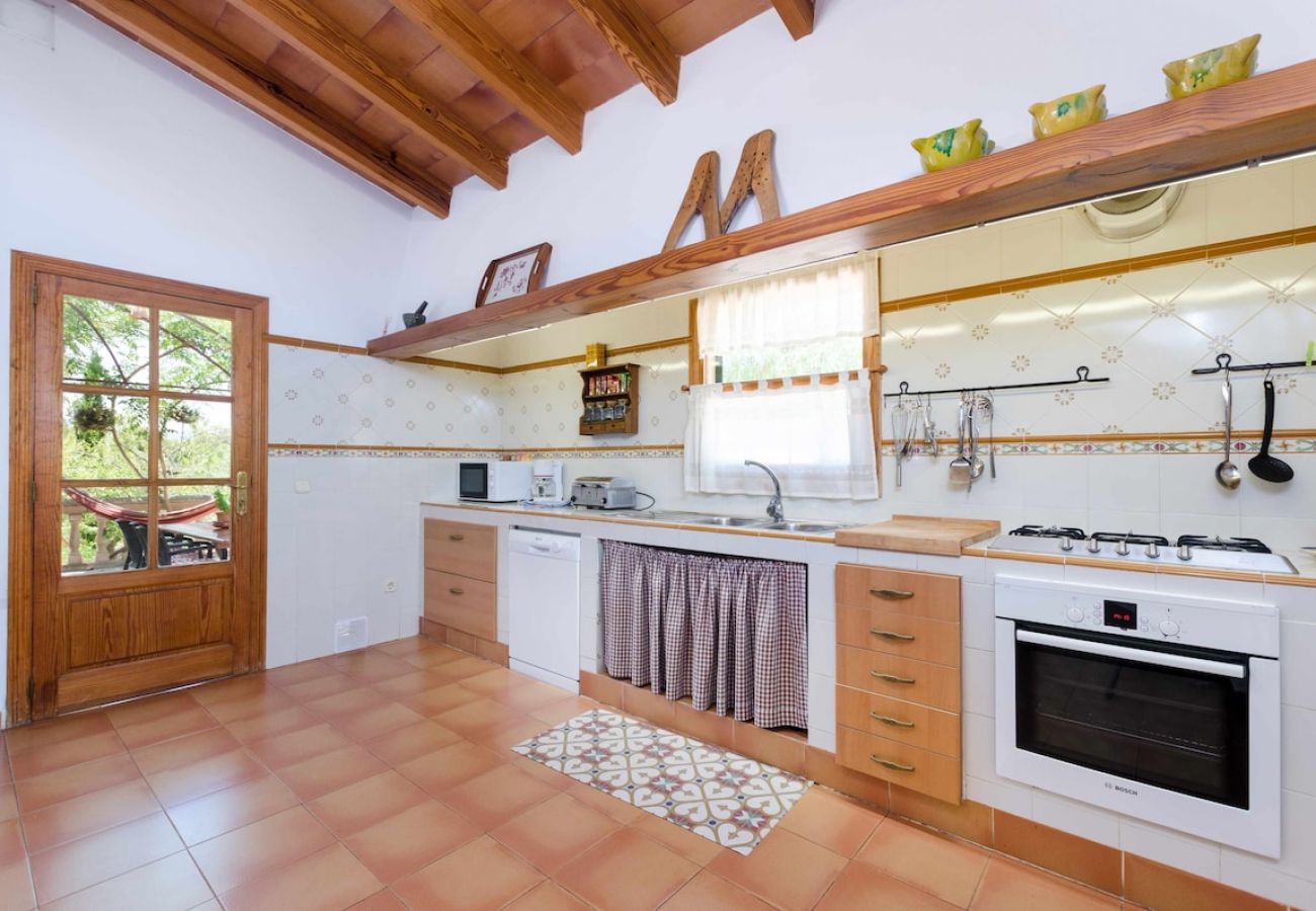 House in Sa Coma - YourHouse Es Garroveral 3, quiet and individual holidays in the Tramuntana area